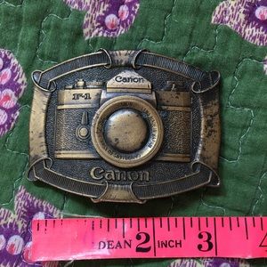 Canon F-1 Belt Buckle